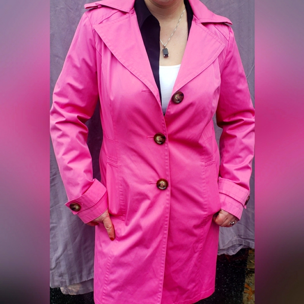 MICHAEL KORS PINK PEE COAT